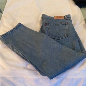 Levi Regular Fit 505 Blue Jeans